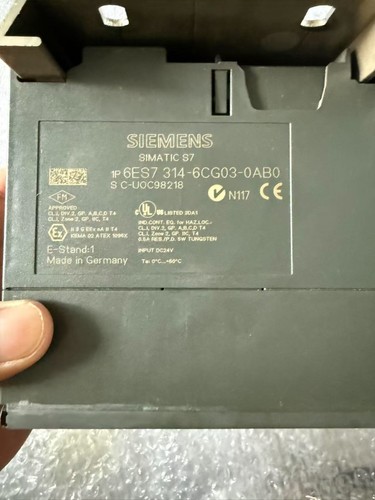 SIEMENS PLC 6ES7314-6CG03-0AB0 6ES7 314-6CG03-0AB0 SIMATIC S7 - Picture 2 of 4