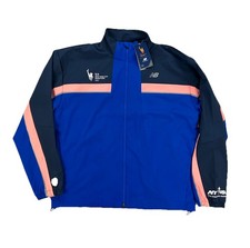 New Balance 2025 New York City Marathon Windcheater MENS Jacket Blue MJ53250M