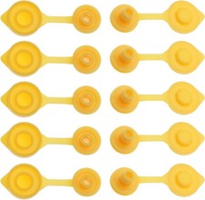 10 Pcs Gas Can Vent Caps Universal Fuel Gas Can Vent Caps Plastic Gas Can Vent C