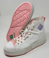 PF Flyers Womens Allston Hi Top Platform Canvas Sneakers Size 8.5 New