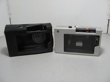 National Panasonic Portable Cassette Recorder RQ-212DS VGC  Case Fully Working