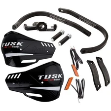 Tusk 1760340006 D-Flex Pro Handguard w/Turn Signal Black Bar/Blk Plastic 7/8"Bar