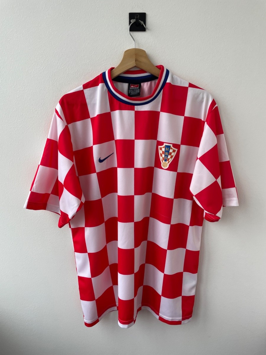 ヴィンテージユニフォームクロアチア代表ユニフォームNIKE2000年 CROATIA NATIONAL TEAM 2000 HOME FOOTBALL SOCCER SHIRT JERSEY
