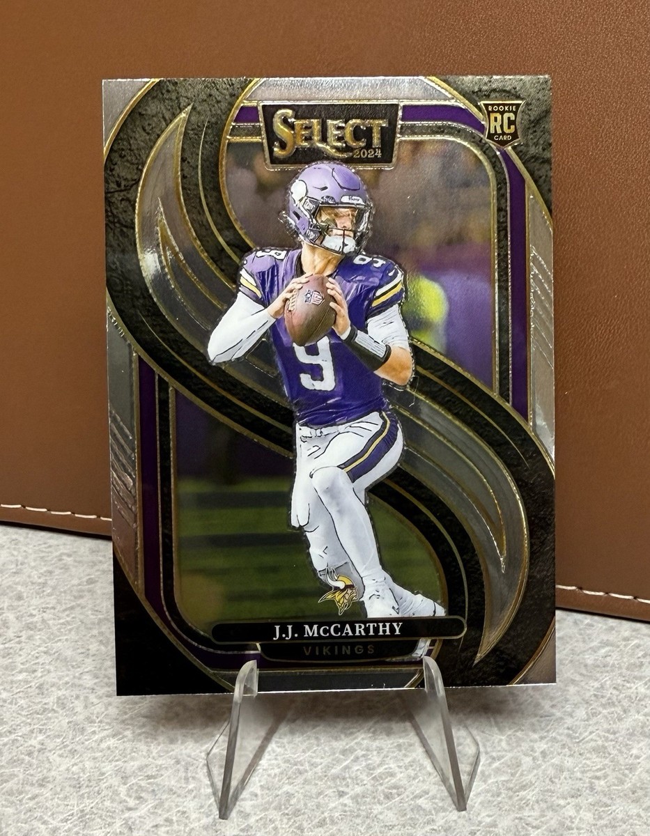 J.J. McCarthy 2024 Panini Select - Premier Level Base Rookie