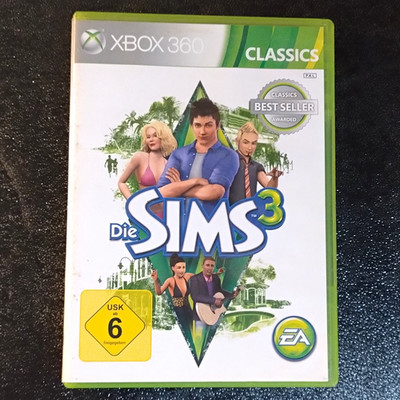 EA Die Sims 3 Xbox 360 PAL USK 6 2011 Lebenssimulation, Handbuch enthalten