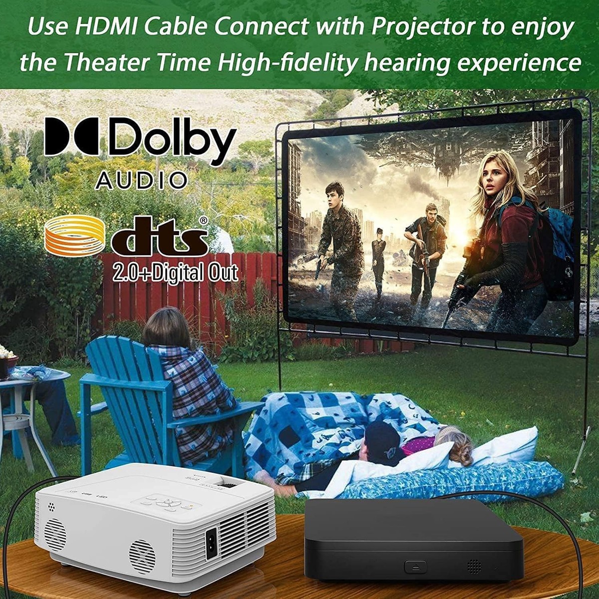 Didar Blu Ray DVD Player Ultra Mini 1080P Blue Ray Disc Player EVP