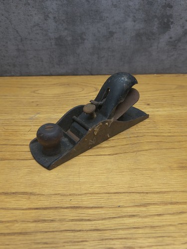Shelton Block Plane 1-5/8" x 7" -Rare 1932 Era-US Pat No. 191-4609