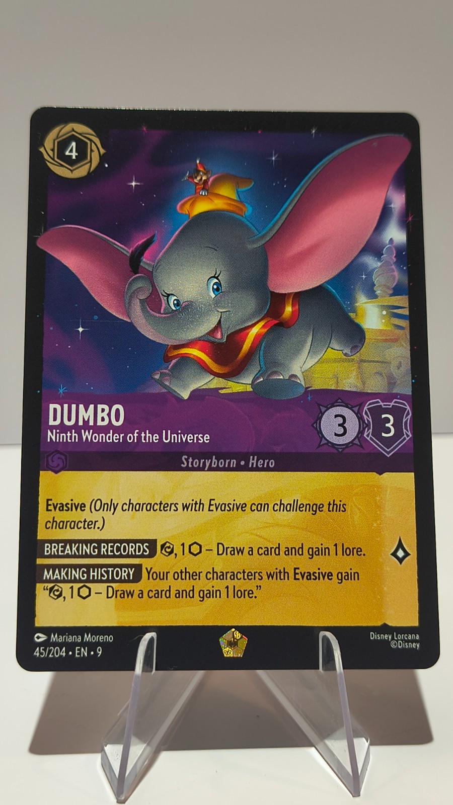 Dumbo - Ninth Wonder of the Universe - 45/204 - Fabled - Nonfoil - Near Mint