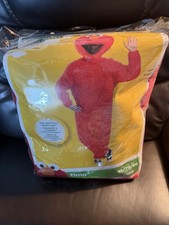 Disguise Sesame Street Elmo Jumpsuit Costume Mask Adult XL