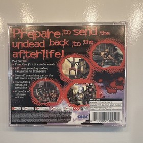 SEGA The House of the Dead 2 Sega Dreamcast 1999 Shooter Manual Included
