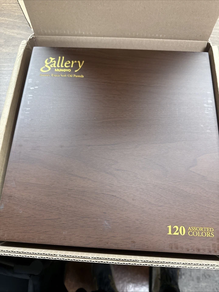 Mungyo Gallery Soft Oil Pastels Wood Box Set of 120 Assorted Colors - Image 3 of 4