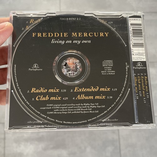 FREDDIE MERCURY-Living on my own / Maxi-CD Single / 1995 / 4 Titel / 17 Minuten - Bild 4 von 4