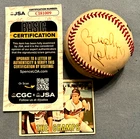 Brooks Robinson Autographed Baseball JSA Certified COA HOF Baltimore Orioles