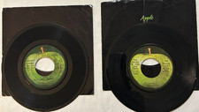2 Beatles 45s - OG Apple - Instant Karma (Lennon), Ballad of John and Yoko VG