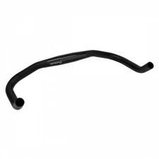 Origin8 BullhornII Black 31.8mm Aluminum Bike Handlebar with Textured Grip and