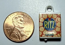 Ritz Crackers Box Vintage Cracker Jack Charm 1N