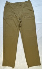 Vtg Ralph Lauren Utility Pants Womens 12 Field Canvas Brown Gorpcore