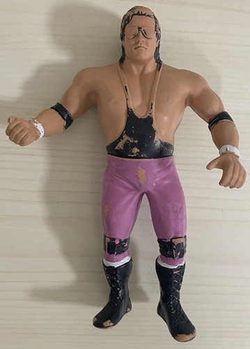 Bret Hitman Hart 1987 WWF LJN Titan Sports 8 Vinta...
