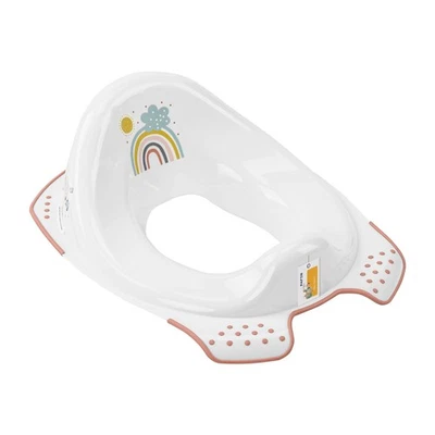 keeeper "Rainbow" Kinder-Toilettensitz, Ab ca. 18 Monate Anti-Rutsch Weiß - Bild 1 von 4