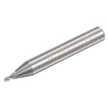 1.5x6mm Drill Bit for Vertical Key Machine, High Speed Steel 4 Flute, Silver