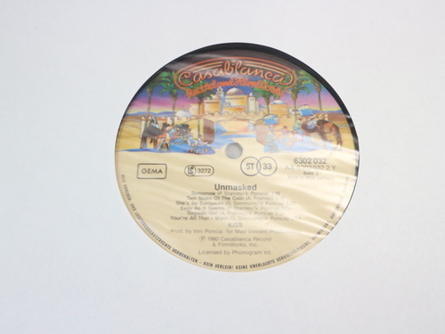 Kiss UNMASKED - LP Casablanca 6302032 Germany sehr gut - Picture 3 of 3