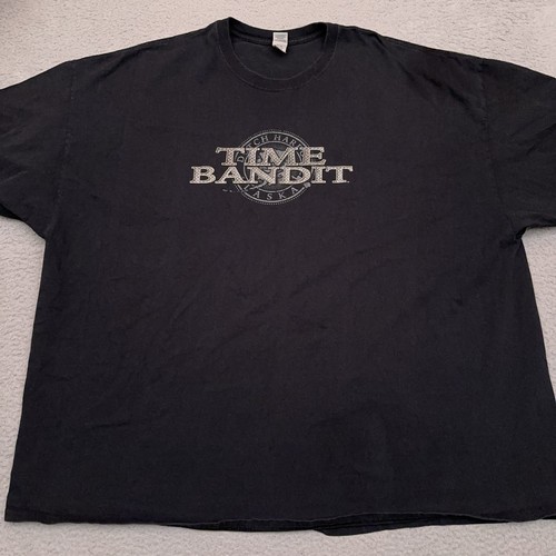 Vintage Time Bandit T-Shirt Men's 5XL Deadliest Catch Dutch Harbor Double Sided - Bild 2 von 7