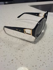 RL 8188Q Ralph Lauren 500187 56-20 140 3N Black Sunglasses NWOT