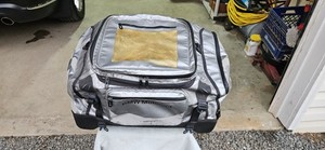 BMW Motorrad Softbag Gross 2 Bag Silver, Waterproof 77497708879 Good Used Shape