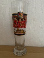 17 Paulaner FC Bayern München Glas Weizenbier Weißbier NEU OVP