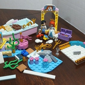 Lego Ariel Little Mermaid Bride Flounder Sebastian Minifigure Disney Princess + 