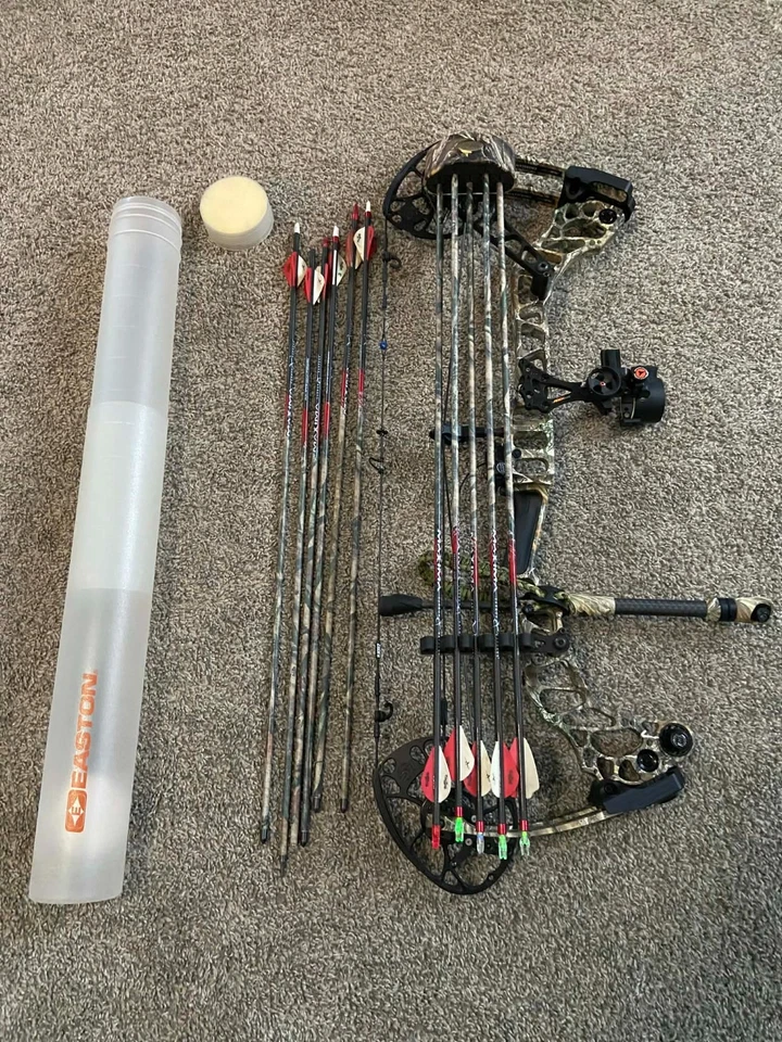 Paquete de arco compuesto cargado Mathews Vertix RH 28,5-75 Foto 4 de 4