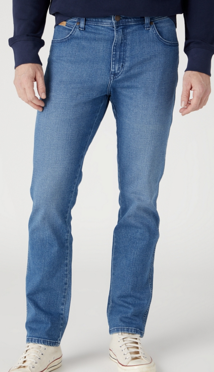 Wrangler, jeans da uomo Jean, dall’aspetto consumato e la vestibilità