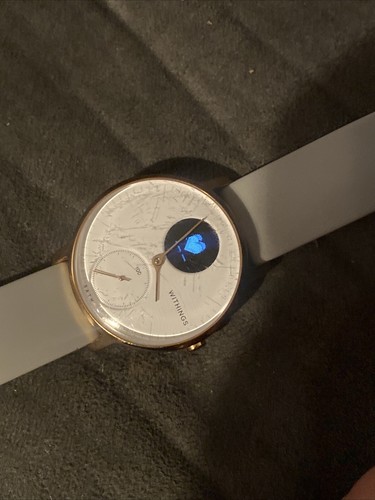 Withings Steel HR Hybrid GPS Smartwatch With Cord & Oem Band Tested ✅ - Picture 6 of 18