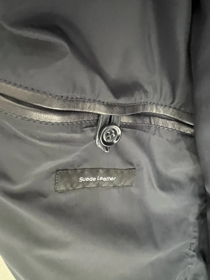 hugo boss leather jacket men - Image 4 of 4