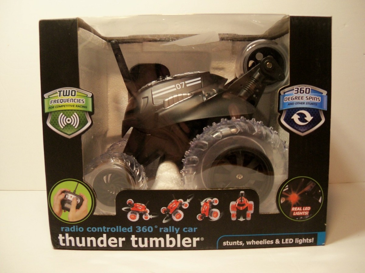 Black Series Radio Controlled 360 Rally Car Thunder Tumbler eBay
