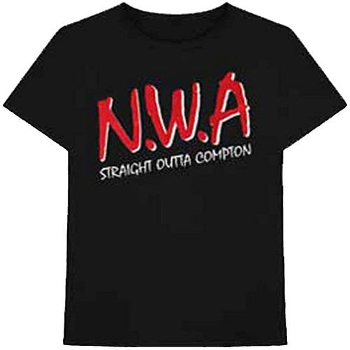NWA N.W.A. Straight Outta Compton Red Logo Official Unisex T-Shirt 