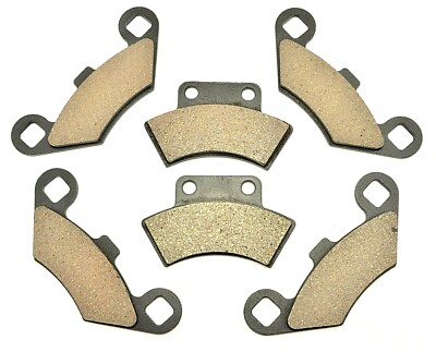 Bonded Front & Rear Brake Pads For Polaris Sportsman 600 4x4 (2003-2005)