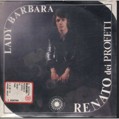 Renato Dei Profeti  Cd'S Single Lady Barbara / CGD Sealed 0706301924693