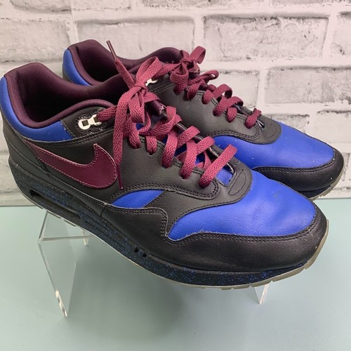 Nike Air Max 1 Master Men's Size 12 Blue Black Maroon 943756-901 - Picture 5 of 9