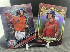 2022 Bowman's Best Marcelo Mayer Prospective Royalty Refractor + Base Red Sox