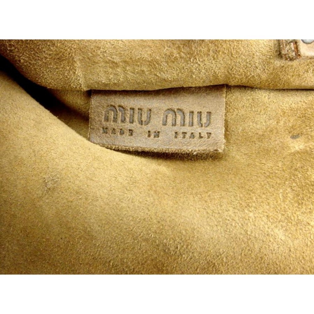 バッグ archive miu miu studs hand bag MIU MIU 90s Archive studs shoulder bag - メルカリ