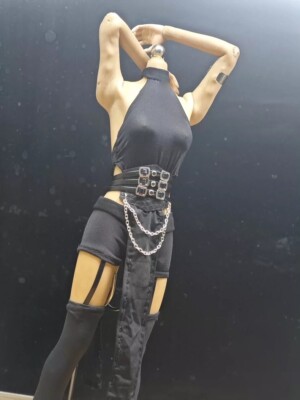 1/6 Female Black Sexy Clothing Set Fit 12'' Seamless Action Body Figure  Toys | eBay