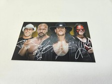 THE UNDERTAKER/KANE/SHWAN MICHAELS/TRIPLE H Repro-Autogramm - ca. 10x16 - (366)
