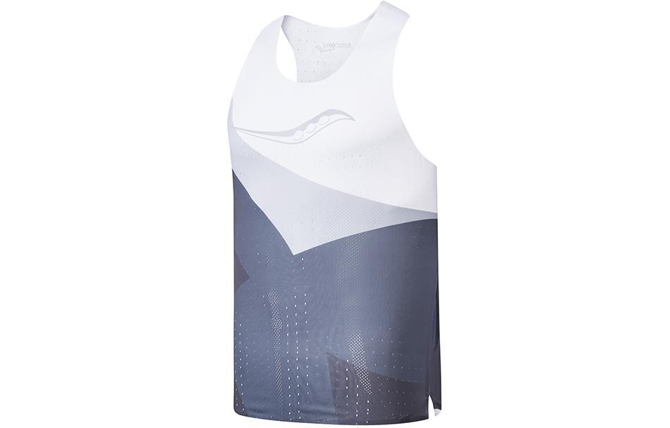 Цветовой блок с логотипом SS24 впитывающий влагу легкий дышащий бег с круглым вырезом горловины 20390₽