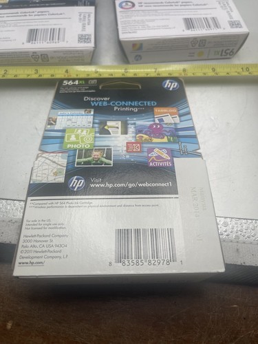 HP OEM 950XL BLACK 951XL Printer Ink Magenta Yellow Cyan Ink Sealed Expired 2017 - Photo 13/19
