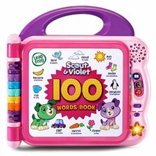 Scout and Violet 100 Words Book 6 month up to 3 Years old , 2 AA batteries