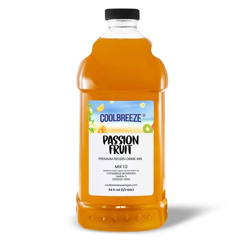 Coolbreeze® Beverages Premium Frozen Drink Machine Mix - Passion Fruit - 第 3/4 張圖片