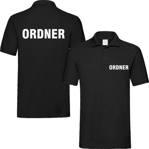 Security T-Shirt bedruckt Ordner Crew Wunschtext Sweatshirt Jacke Polo Hoodie - Bild 15 von 25