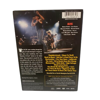 AC / DC: Live at Donington (DVD, 1991) 74645696393| eBay