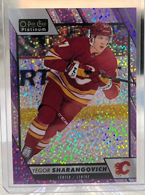 YEGOR SHARANGOVICH 2023-24 OPC Platinum VIOLET PIXELS 032/299